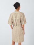 AND/OR Keira Linen Blend Dress, Stone