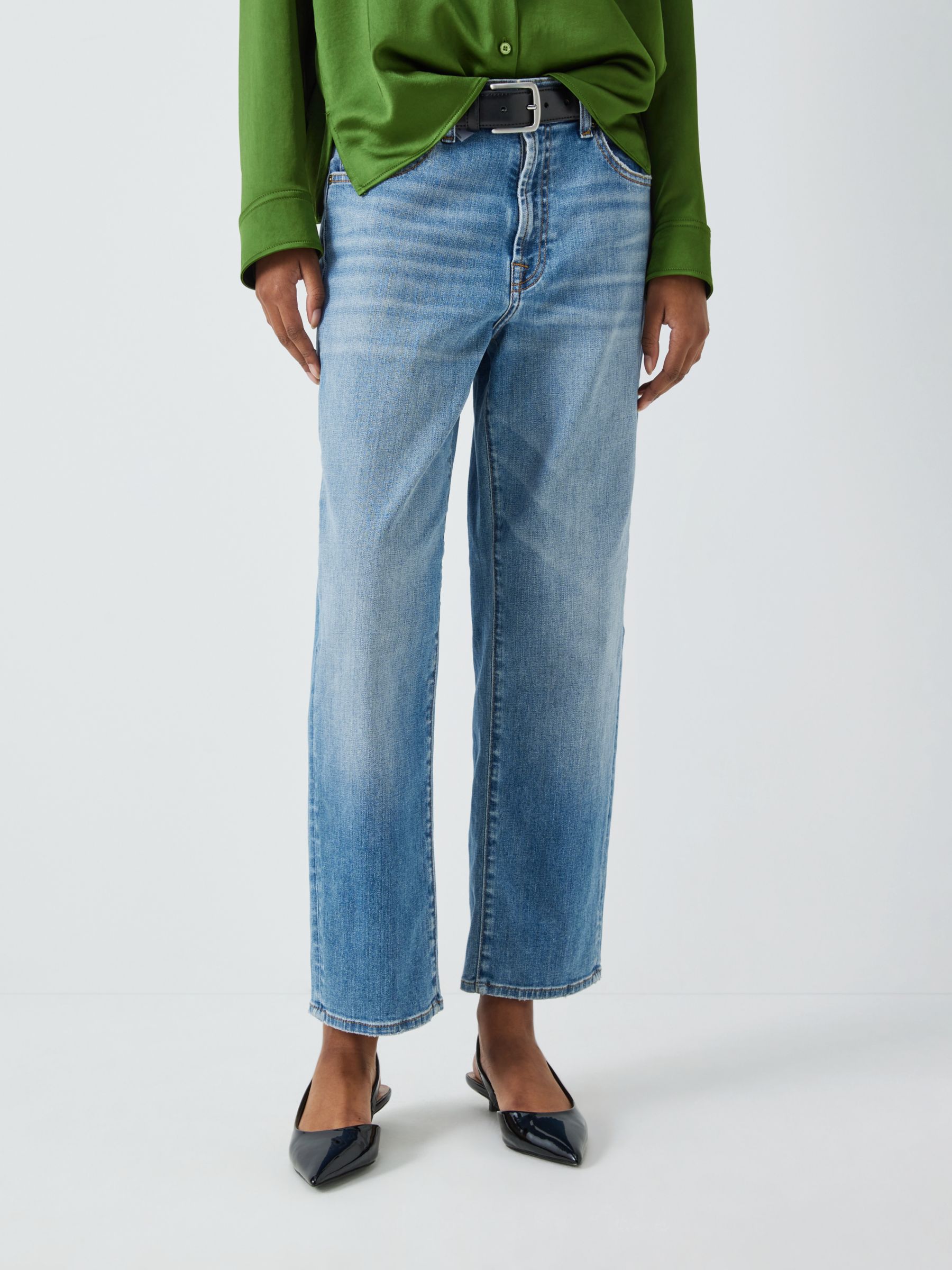 7 For All Mankind The Modern Straight Leg Jeans, Diary at John Lewis ...