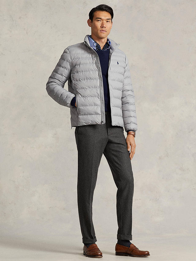 Polo Ralph Lauren Terra Packable Jacket, Light Grey