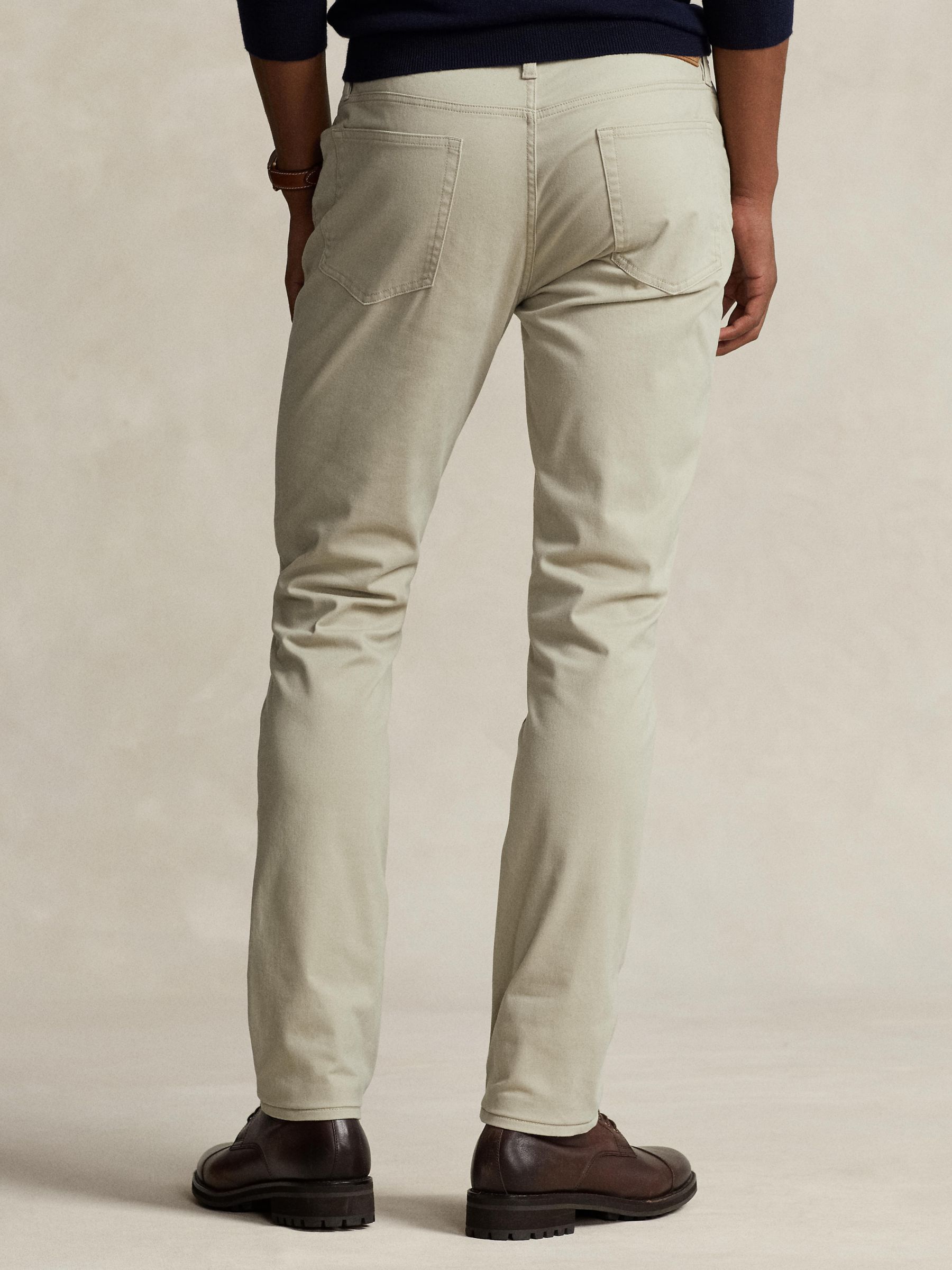 Polo Ralph Lauren Sullivan Slim Stretch Sateen Trousers, Surplus Khaki, 32R