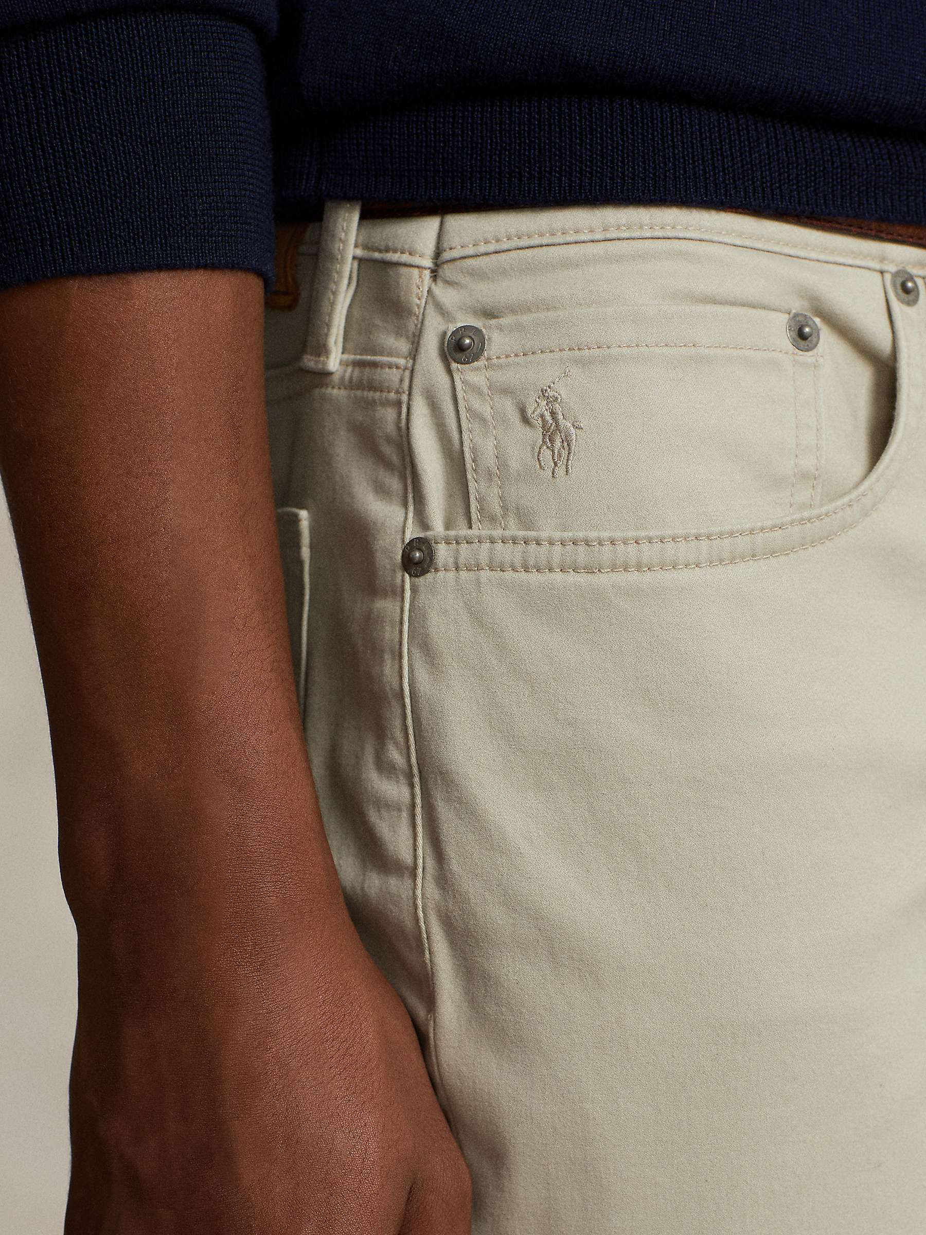 Buy Polo Ralph Lauren Sullivan Slim Stretch Sateen Trousers Online at johnlewis.com