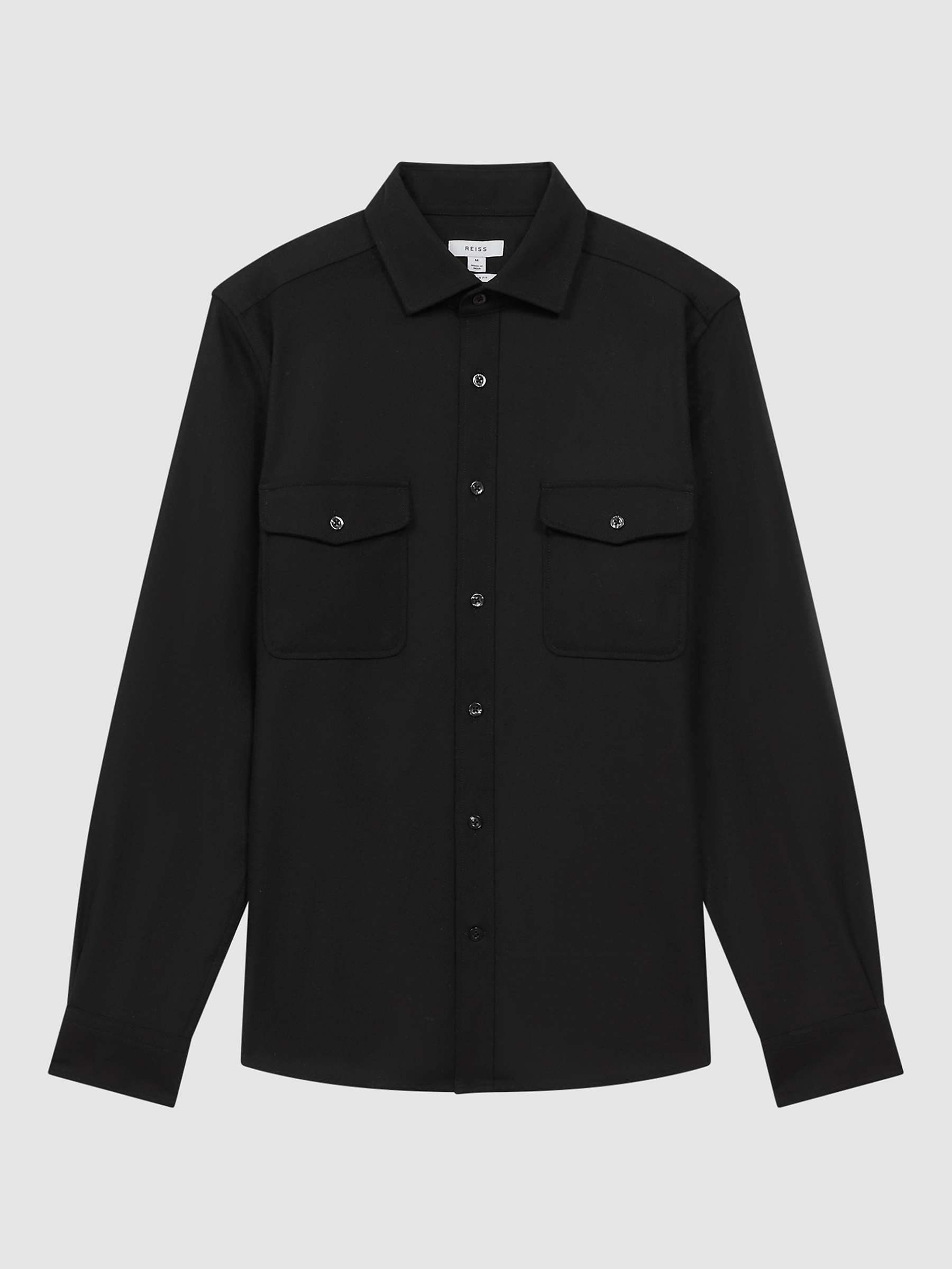 Buy Reiss Chaser Long Sleeve Twin Pocket Shirt Online at johnlewis.com