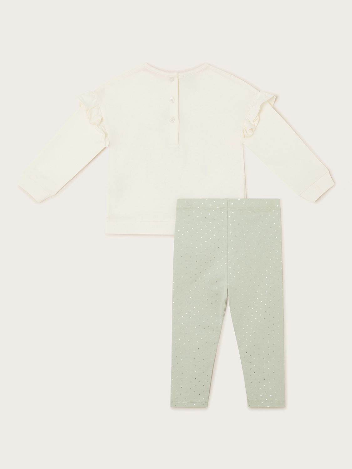 Buy Monsoon Baby Fairy Sweatshirt & Leggings Set, Green Online at johnlewis.com