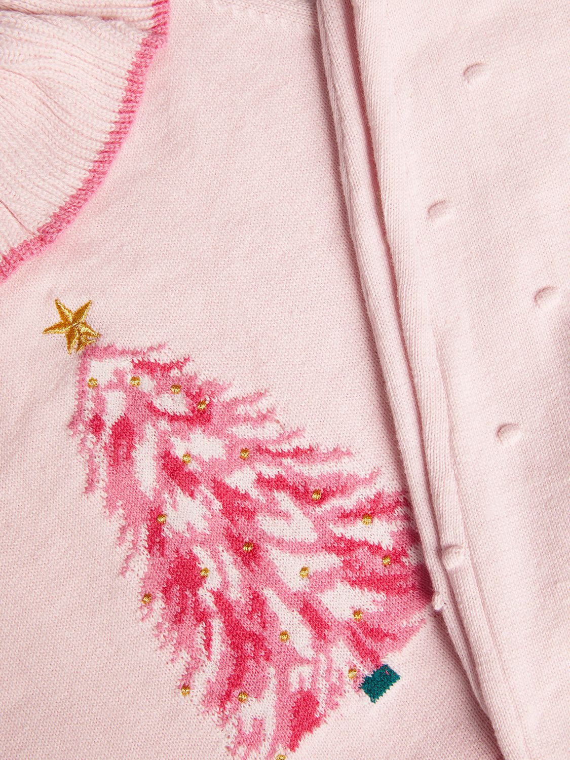 Monsoon Baby Christmas Tree Knitted Top & Trousers Set at John Lewis ...