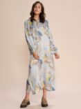 MOS MOSH Rosaleen Loose Midi Dress, Blue/Multi