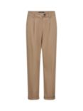 MOS MOSH Verona Pleat Front Trousers, Sesame