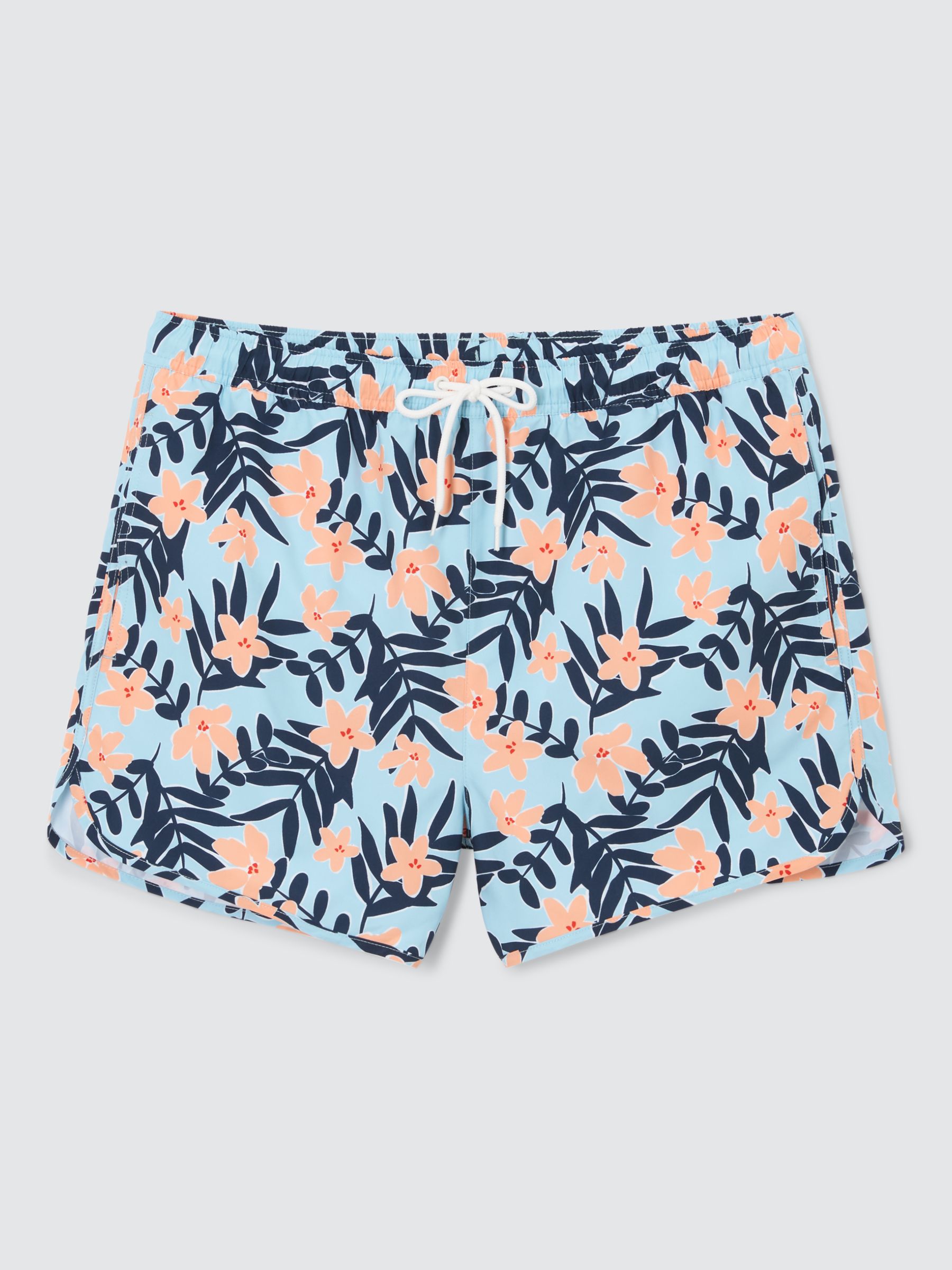 Buy John Lewis ANYDAY Floral Swim Shorts, Blue/Multi Online at johnlewis.com