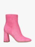 Sam Edelman Codie Block Heel Suede Ankle Boots, Pink