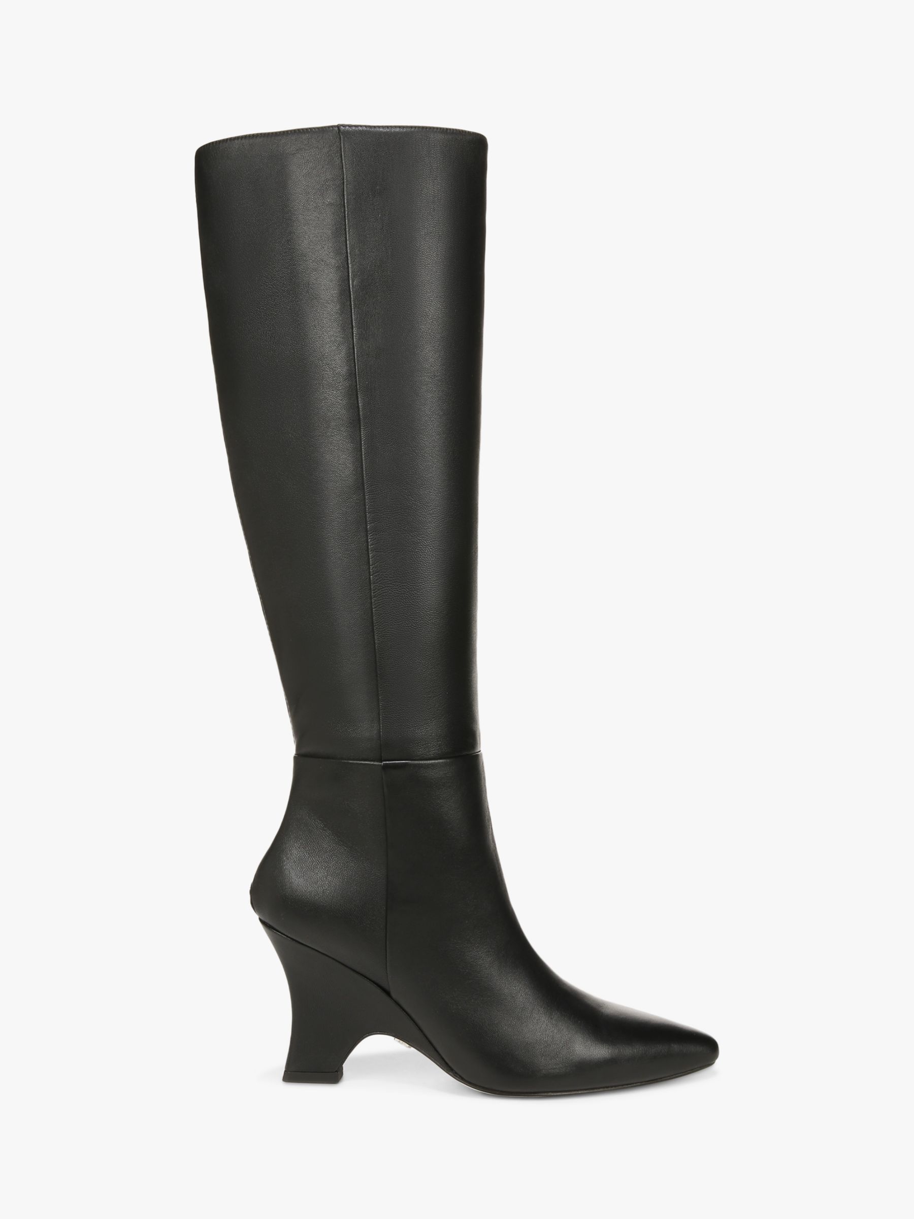 Sam Edelman Vance Knee High Leather Boots, Black, 6.5