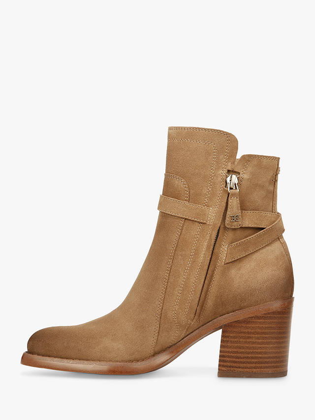 Sam Edelman Simona Leather Ankle Boots, Golden Caramel