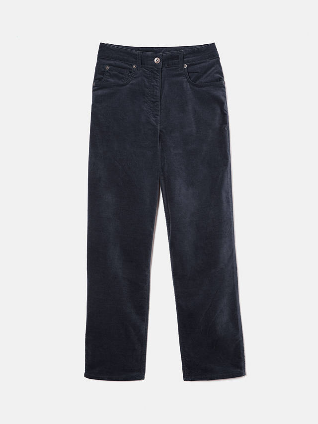 Jigsaw Delmont Velvet Jeans, Grey