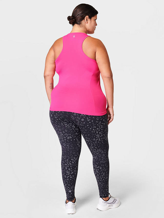 Sweaty Betty Athlete Seamless Workout Tank Top, Punk Pink