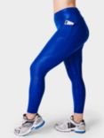 Sweaty Betty Power 7/8 Workout Foil Leggings, Blue, Blue