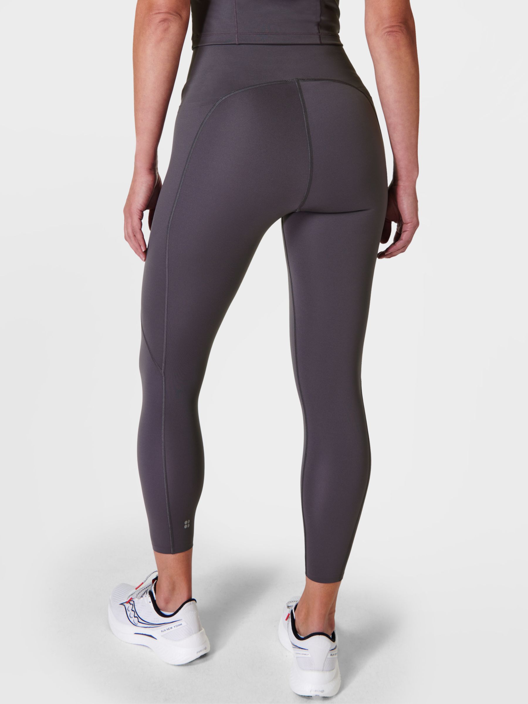 Sweaty Betty Power Ultra Sculpt Curve High Waist 7/8 Leggings, Grey ...