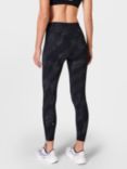 Sweaty Betty Zero Gravity 7/8 Reflective Leggings, Black Strobe