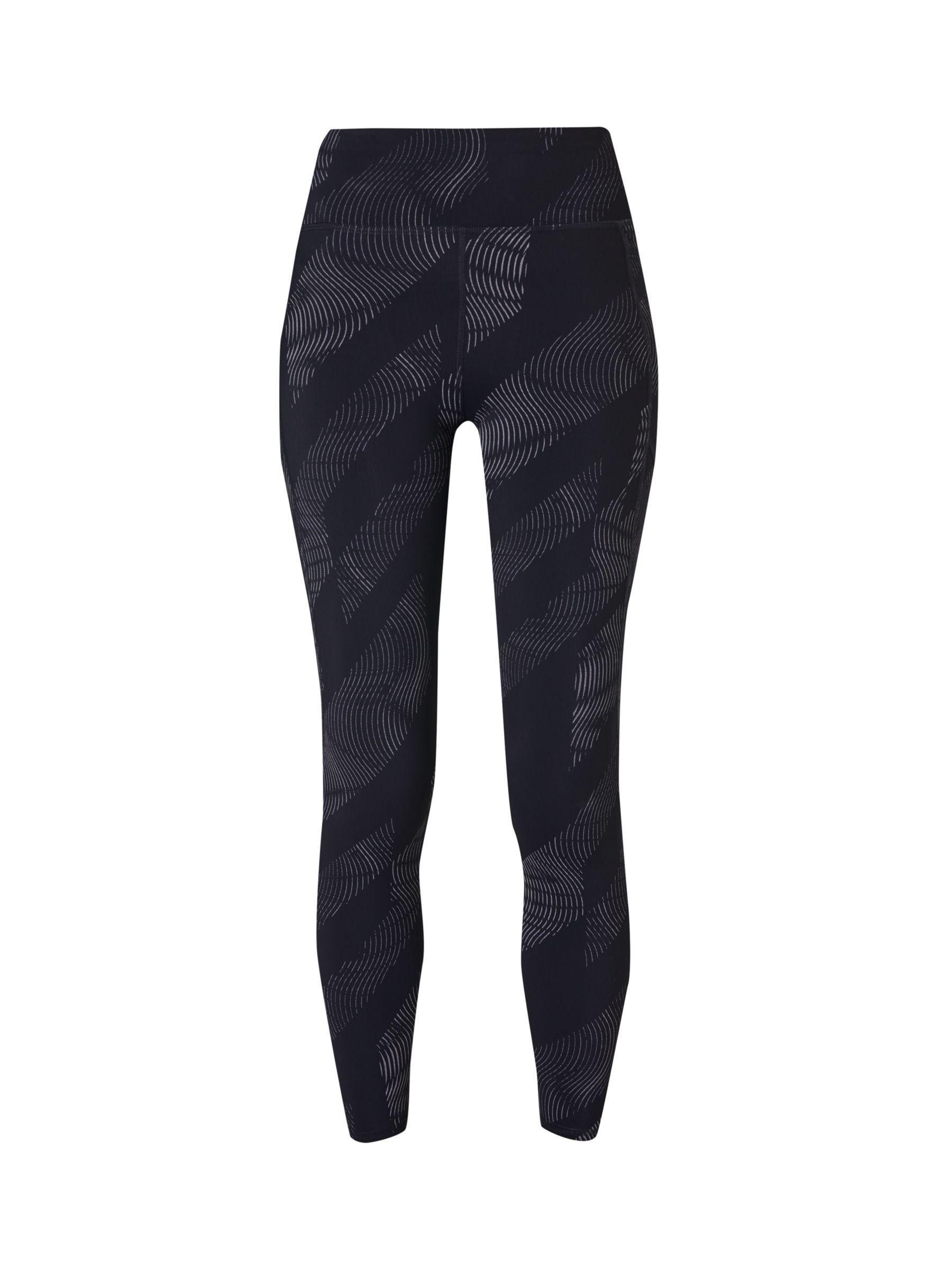 Sweaty Betty Zero Gravity 7/8 Reflective Leggings, Black Strobe at John ...