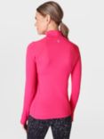 Sweaty Betty Athlete Double Weight Seamless Workout Zip Up