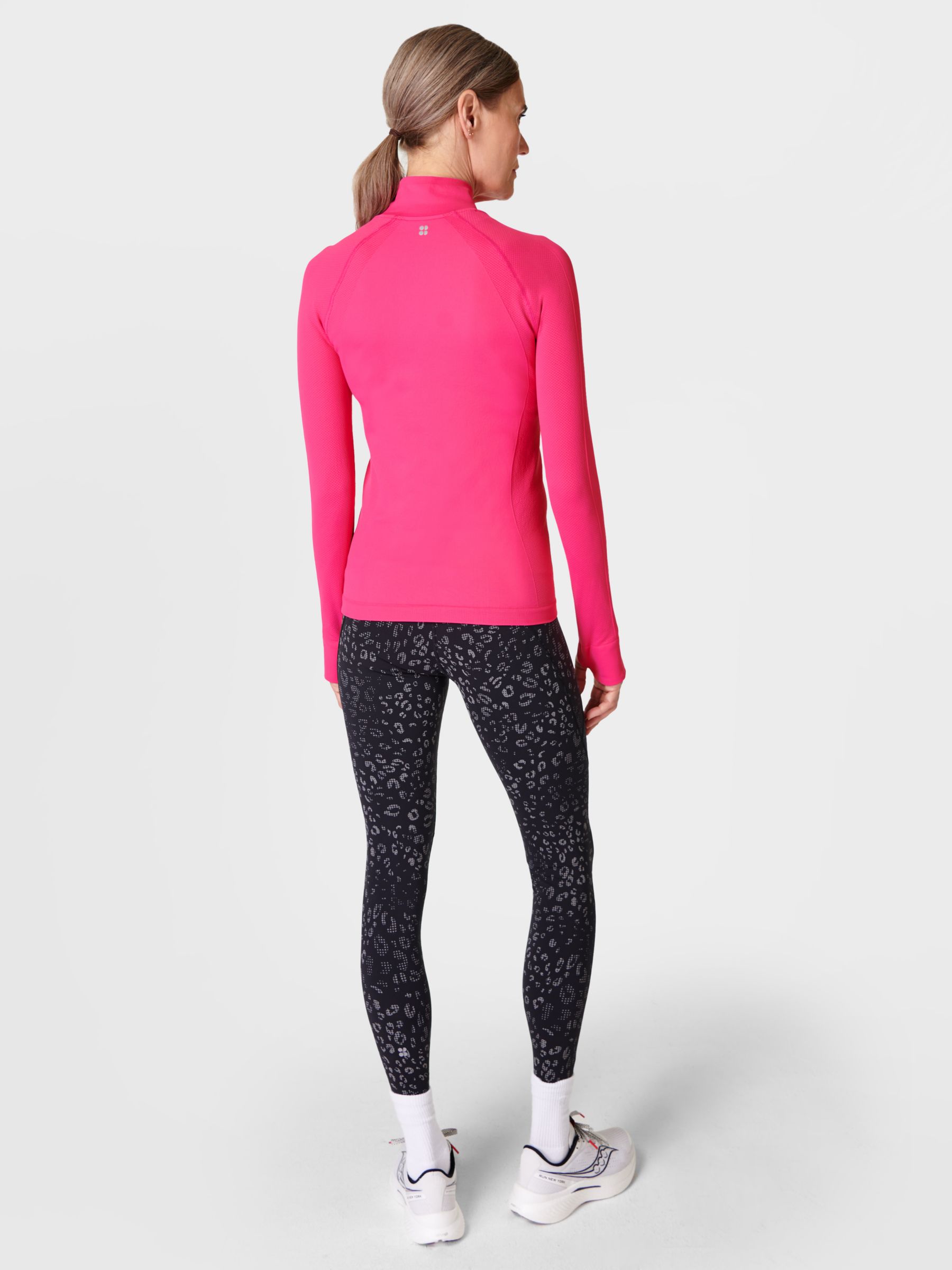 Buy Sweaty Betty Athlete Double Weight Seamless Workout Zip Up Online at johnlewis.com