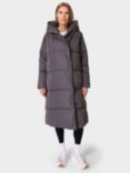 Sweaty Betty Cocoon Longline Padded Coat, Urban Grey, Urban Grey