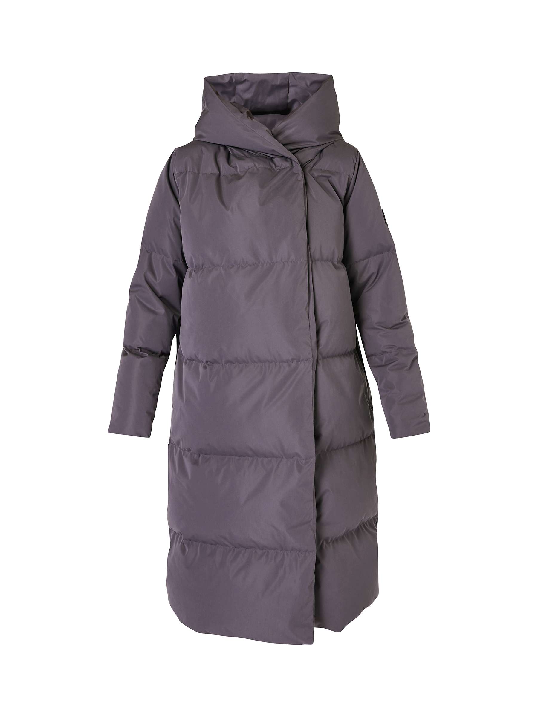 Buy Sweaty Betty Cocoon Longline Padded Coat, Urban Grey Online at johnlewis.com
