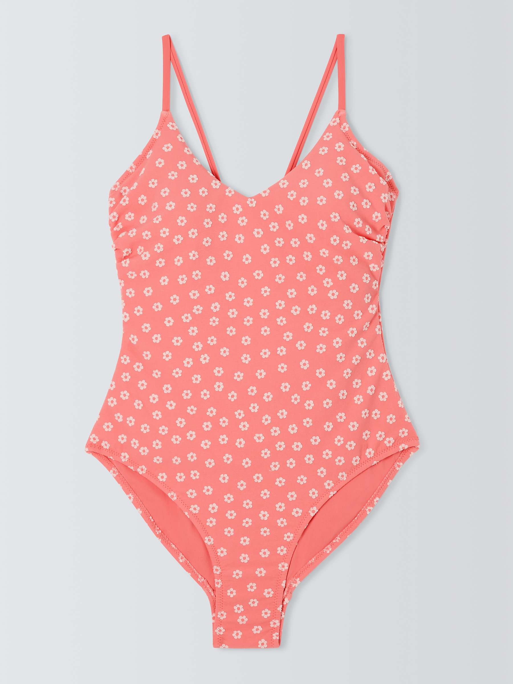 Buy John Lewis ANYDAY Ditsy Floral Tie Back Swimsuit Online at johnlewis.com