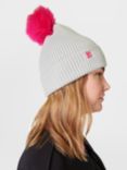 Sweaty Betty Rib Knit Pom Pom Beanie Hat