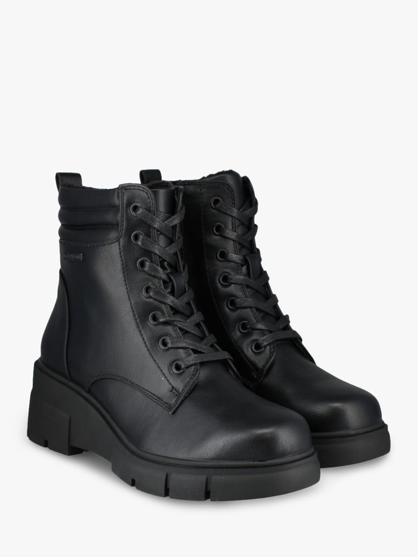 Westland by Josef Seibel Willey 02 The Chunky Wedge Lace Up Boots ...
