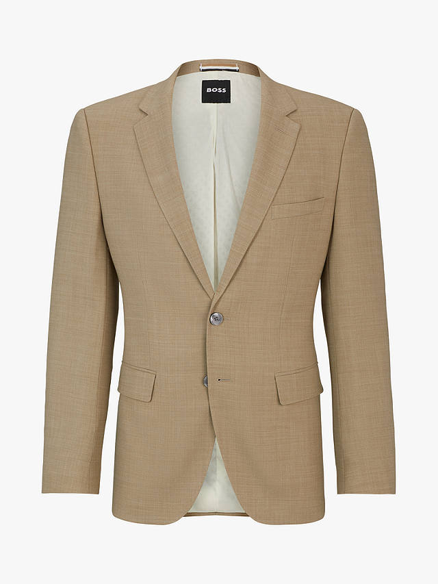 HUGO BOSS Jasper Wool Blend Suit Jacket, Medium Beige
