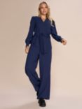 MOS MOSH Wilma Leia Loose Fit Jumpsuit, Pageant Blue