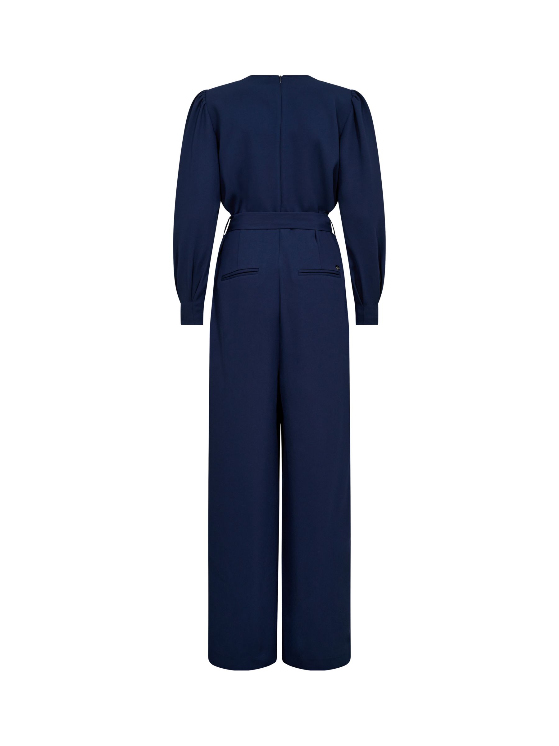 MOS MOSH Wilma Leia Loose Fit Jumpsuit, Pageant Blue at John Lewis ...
