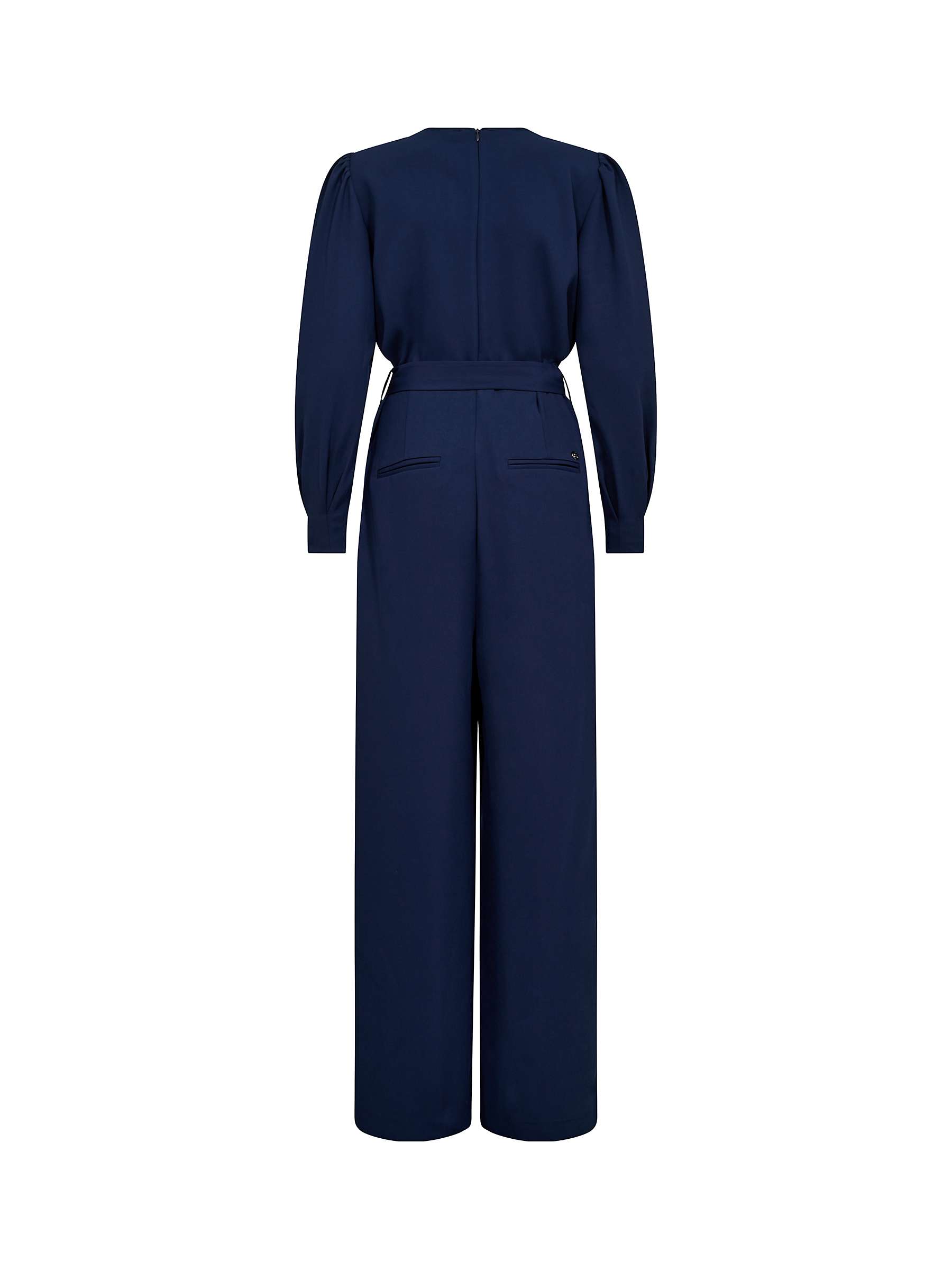 Buy MOS MOSH Wilma Leia Loose Fit Jumpsuit, Pageant Blue Online at johnlewis.com