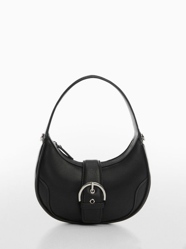 Mango Puffy Bag, Black, One Size