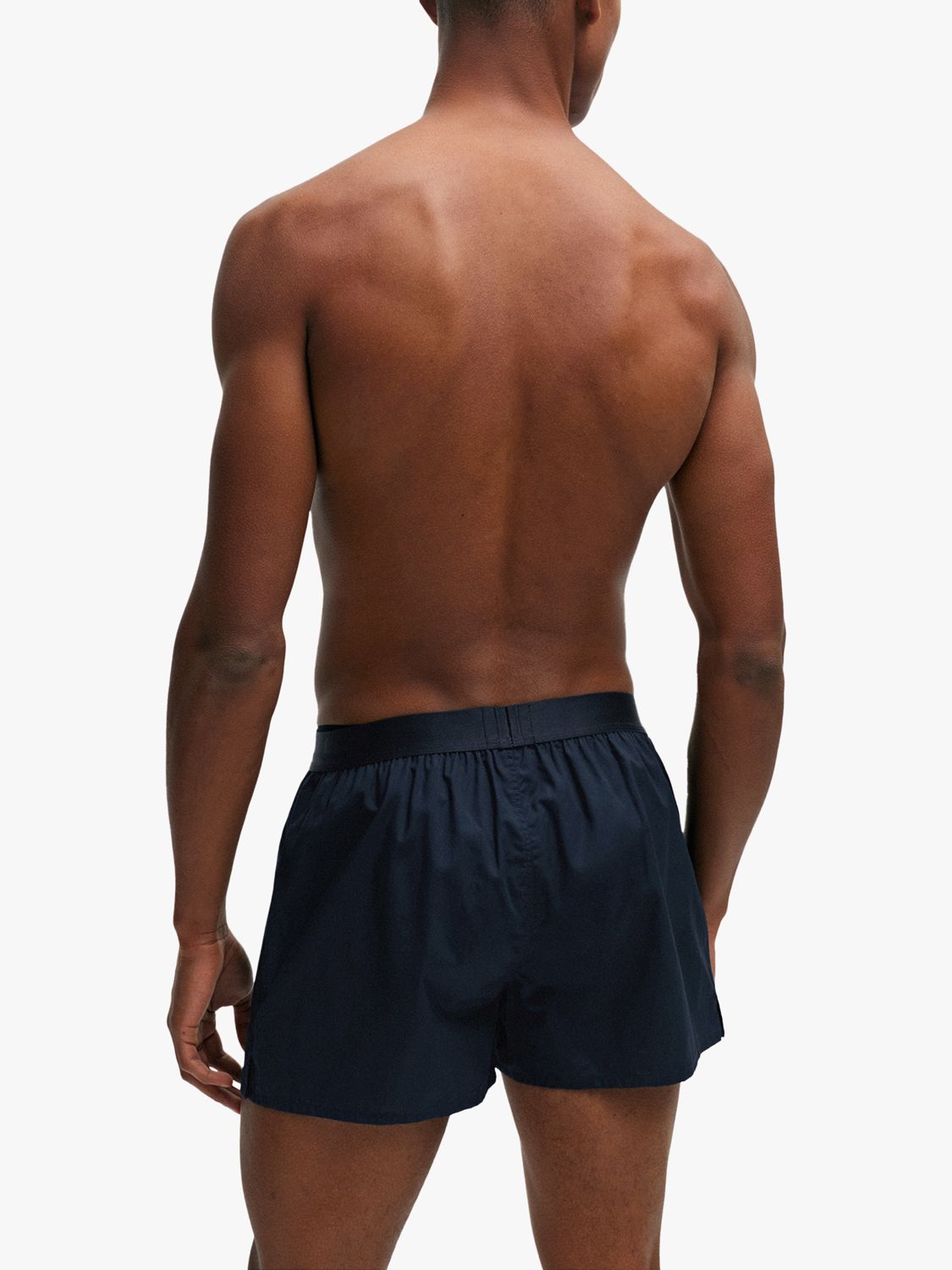BOSS Boxer Shorts, Pack of 2, Blue/Multi at John Lewis & Partners