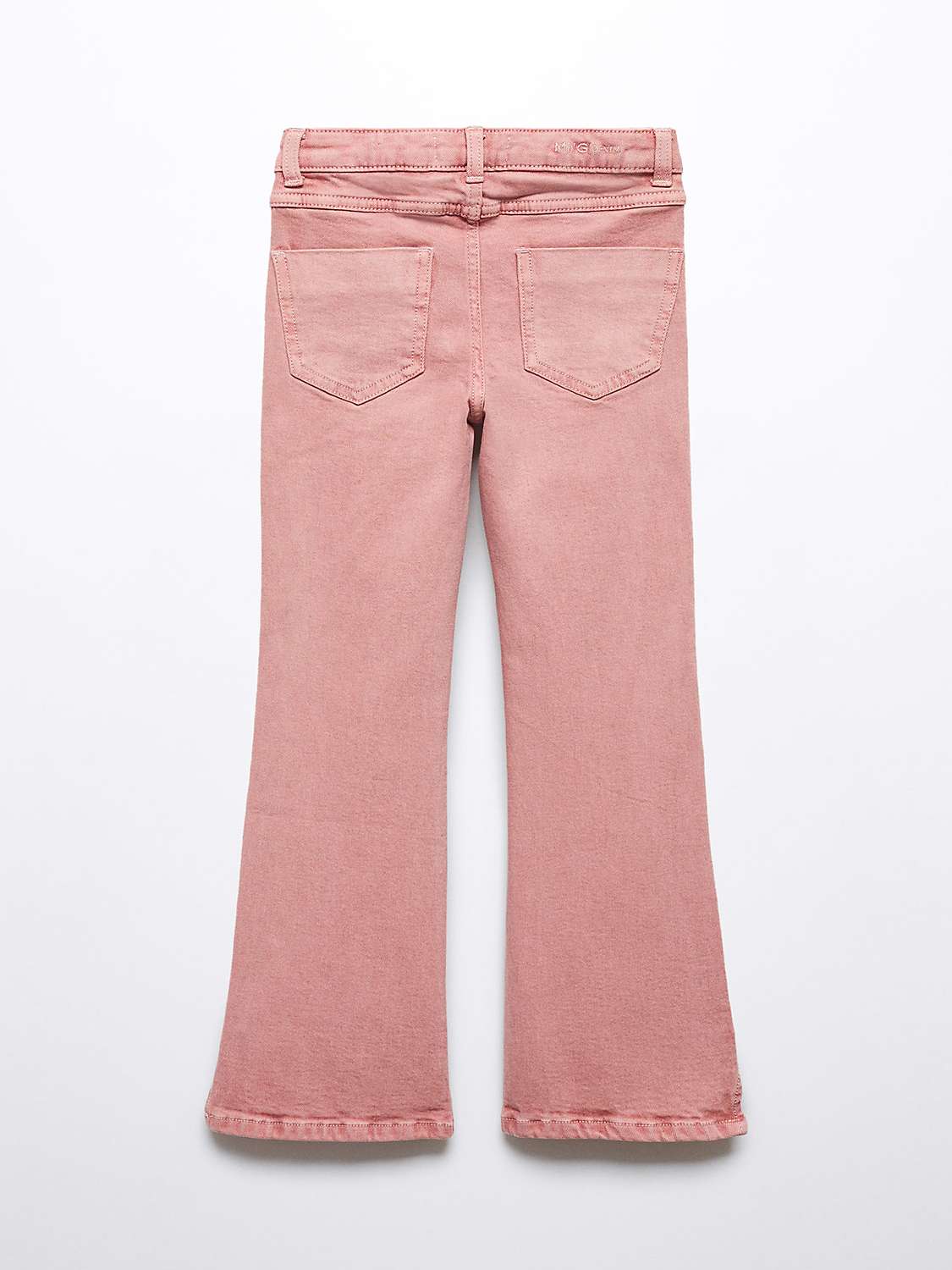 Buy Mango Kids' Flarel Side Slit Flared Jeans Online at johnlewis.com