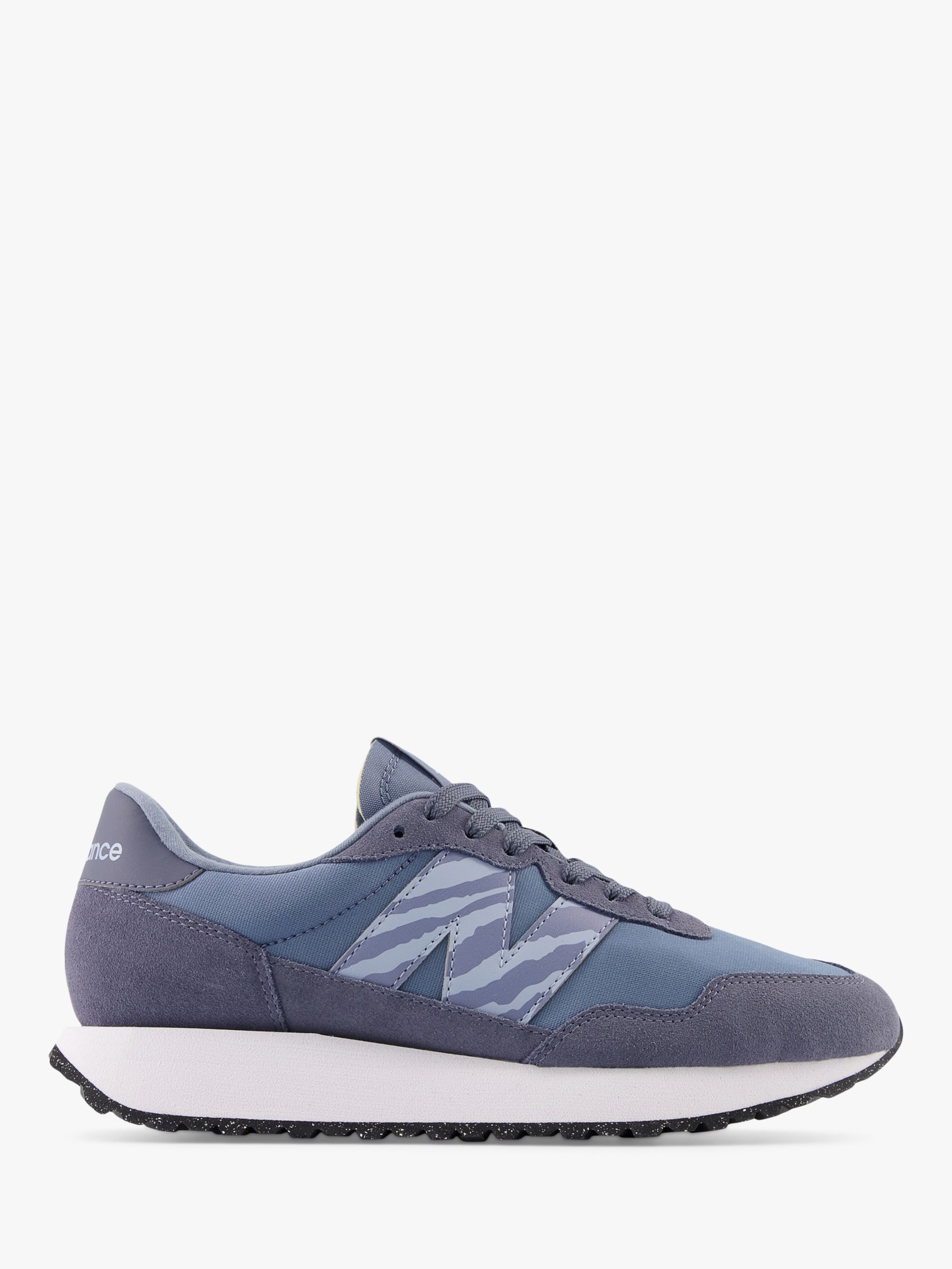 New Balance 237 Suede Mesh Trainers, Arctic Grey at John Lewis & Partners