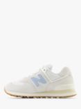 New Balance 574 Suede Mesh Trainers