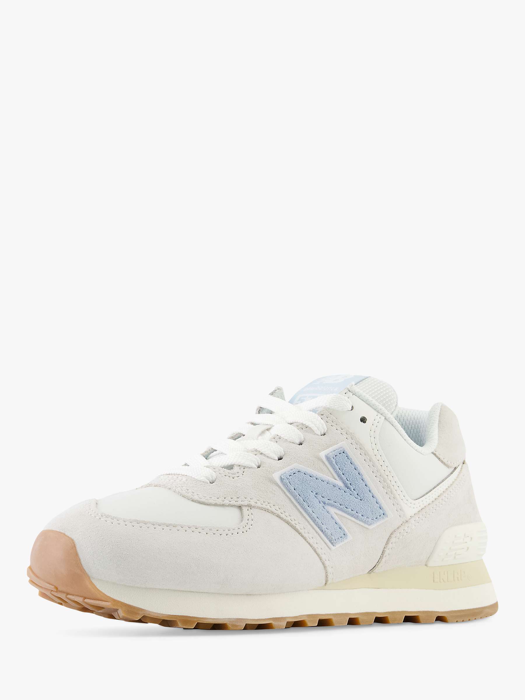 Buy New Balance 574 Suede Mesh Trainers Online at johnlewis.com