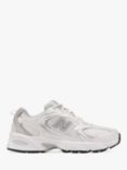 New Balance 530 Lace Up Trainers, White/Silver