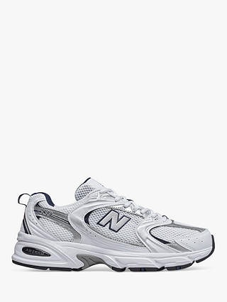 New Balance 530 Lace Up Trainers, White/Navy
