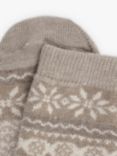 Dear Denier Ellen Recycled Wool Cashmere Blend Fairisle Socks