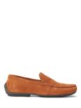 Ralph Lauren Reynold Suede Moccasin Loafers, Teak