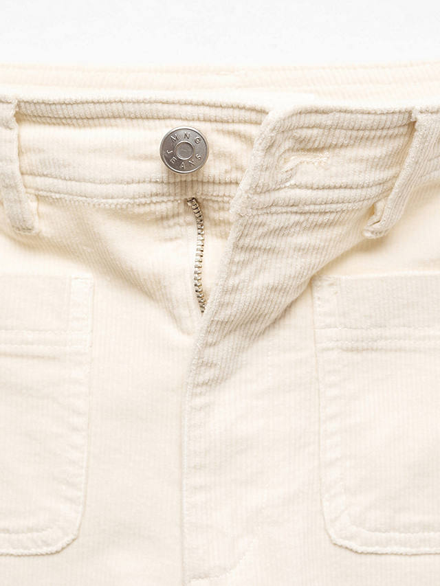 Mango Corduroy Flared Jeans, Light Beige at John Lewis & Partners