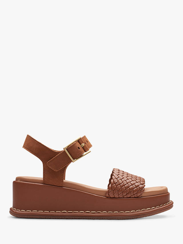 Clarks Kimmei Bay Wedge Sandals, Tan