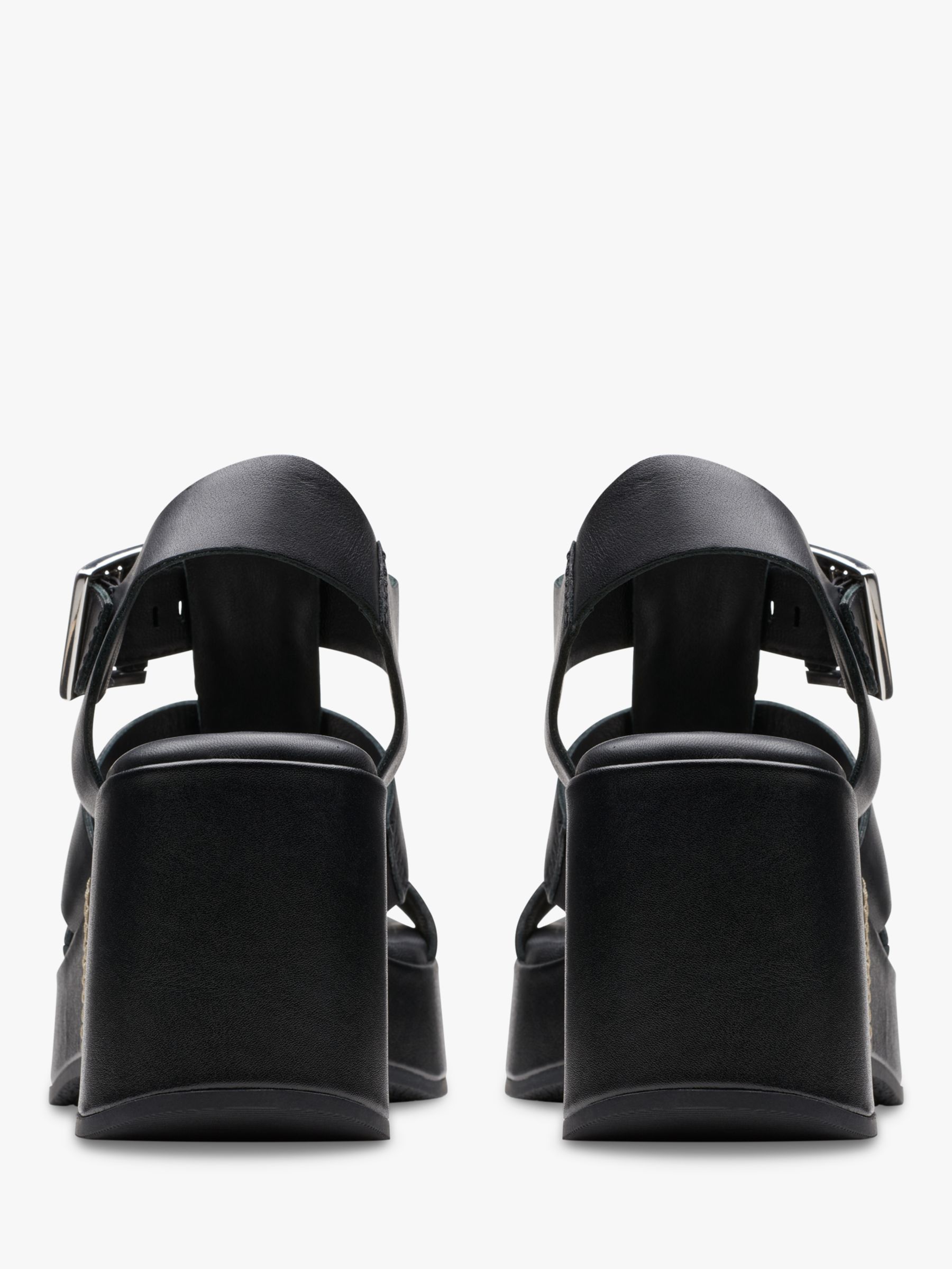 Buy Clarks Manon Cove Leather Wedge Sandals Online at johnlewis.com