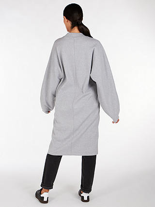 Aab Loose Fit Knit Midi Dress, Grey