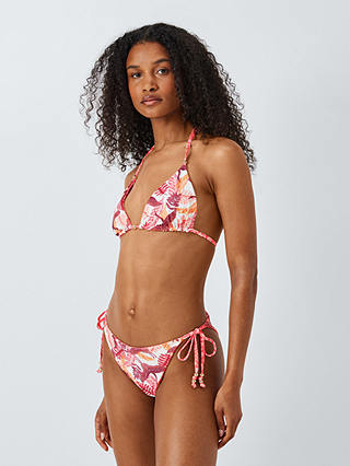 AND/OR Tropical Patchwork Bikini Bottoms, Pink