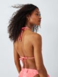 AND/OR Tropical Patchwork Triangle Bikini Top, Pink