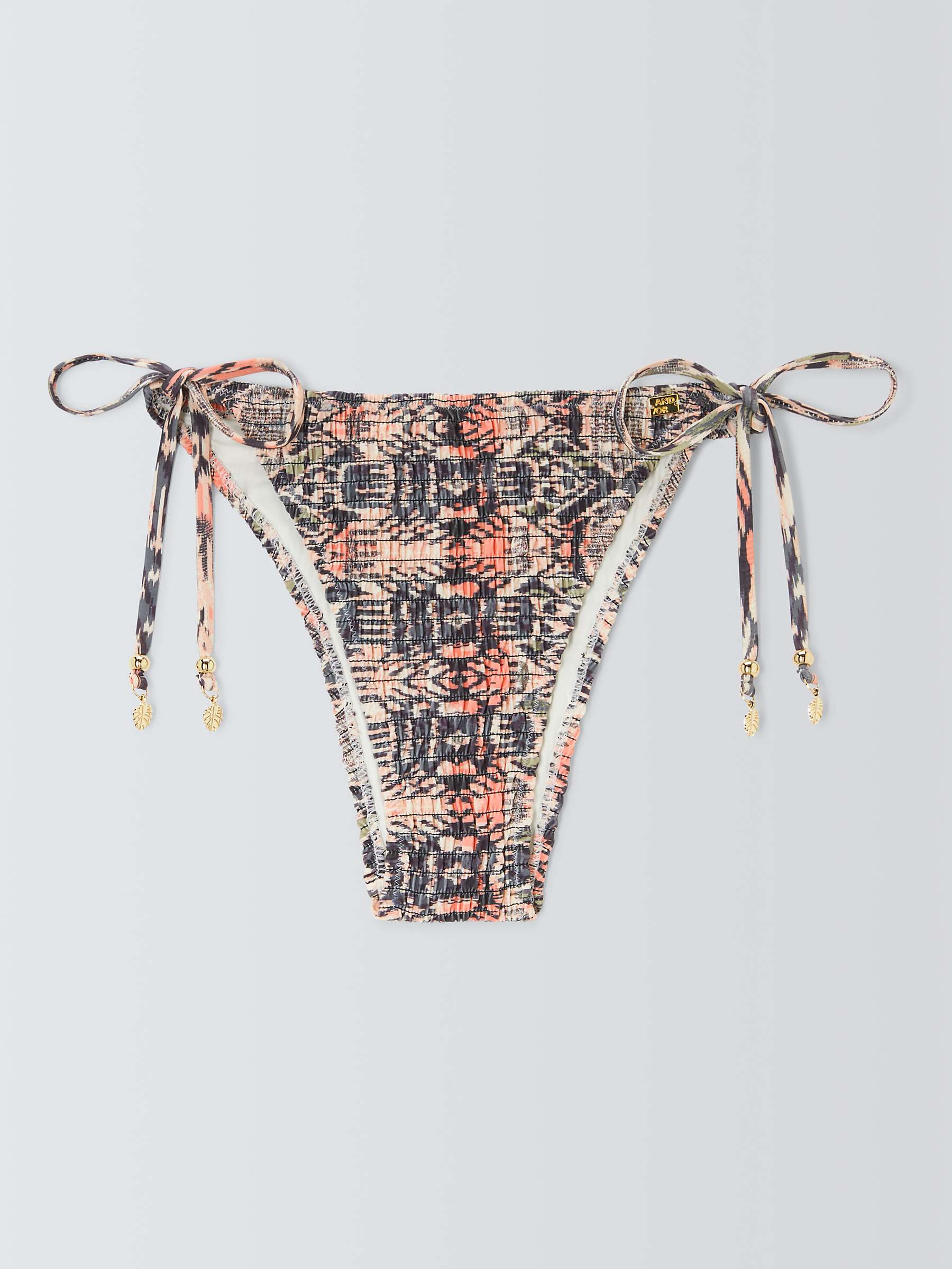Buy AND/OR Desert Ikat Bikini Bottoms, Multi Online at johnlewis.com