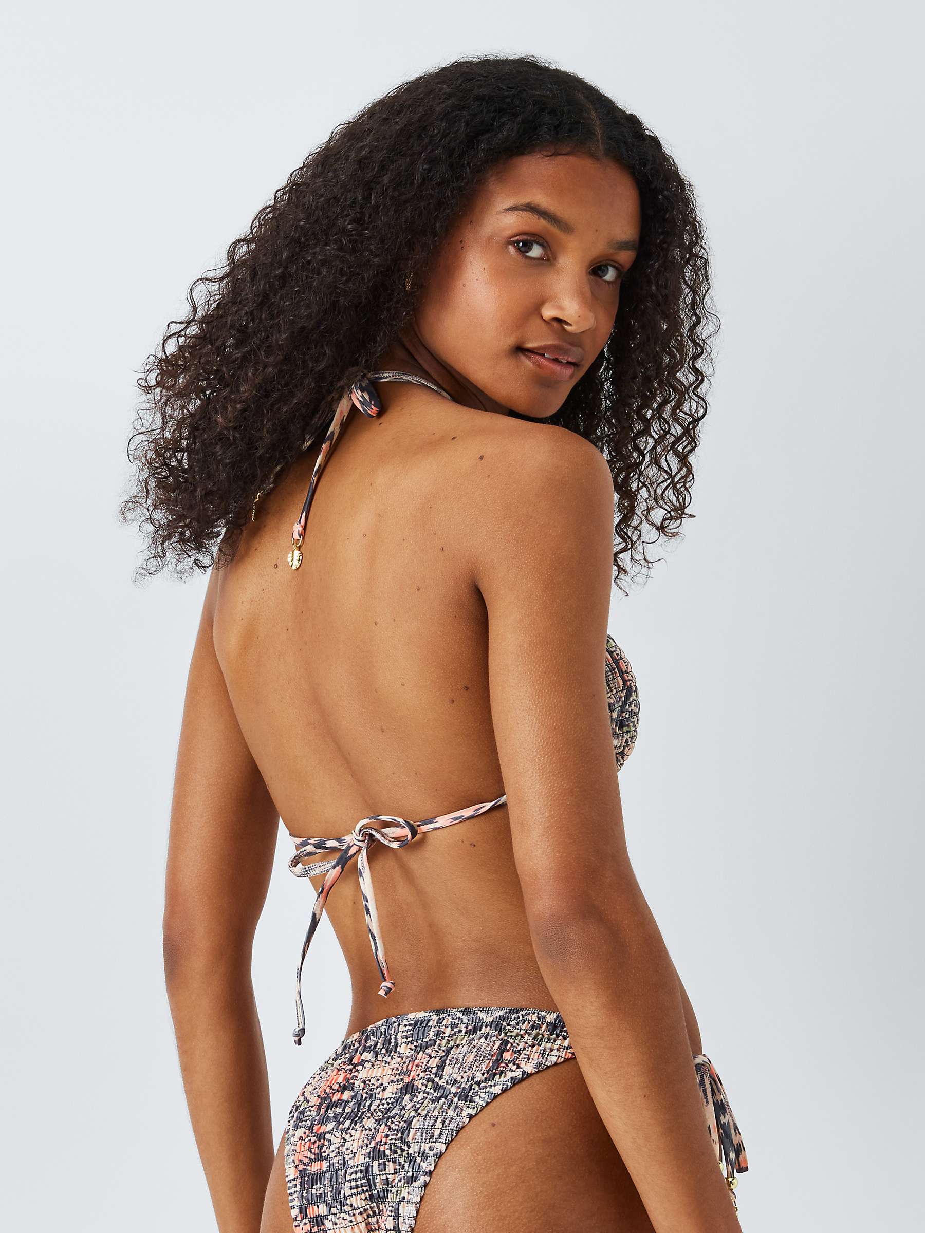 Buy AND/OR Desert Ikat Triangle Bikini Top, Multi Online at johnlewis.com