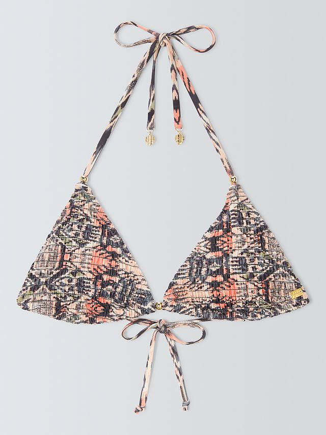 AND/OR Desert Ikat Triangle Bikini Top, Multi
